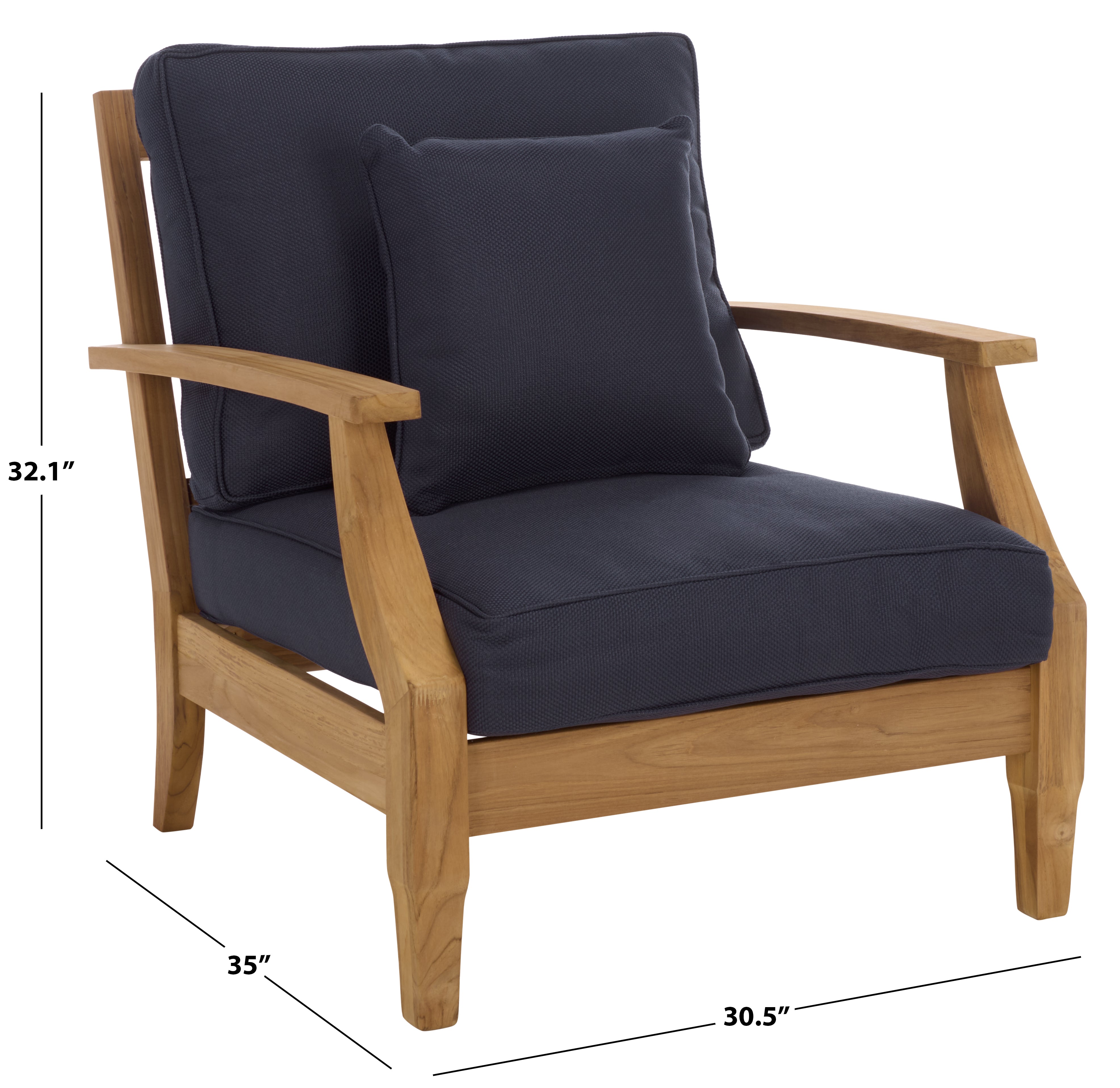 NATURAL TEAK / NAVY