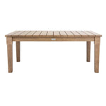Safavieh Couture Martinique Wood Patio Coffee Table - Natural