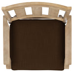 Safavieh Couture San Salvador Patio Bar Stools, CPT1020 - Natural / Dark Brown