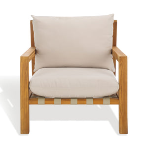 Safavieh Couture Trinidad Teak Patio Chair, CPT1058