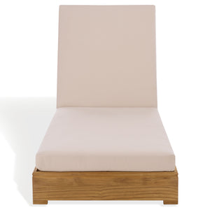 Safavieh Couture Montford Brazilian Teak Chaise, CPT1065