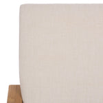 WHITE / NATURAL TEAK