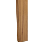 WHITE / NATURAL TEAK