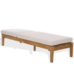 WHITE / NATURAL TEAK