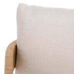 WHITE / NATURAL TEAK