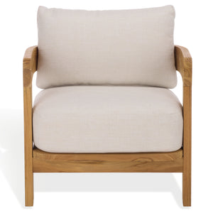 Safavieh Couture Achilles Teak Patio Chair, CPT1068