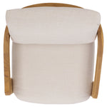 WHITE / NATURAL TEAK