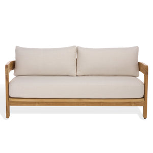 Safavieh Couture Achilles Teak Patio Sofa, CPT1069