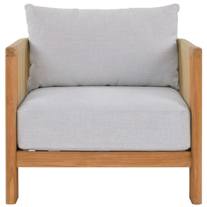 Safavieh Couture Marina Teak Patio Chair, CPT1084