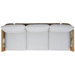 WHITE / NATURAL TEAK
