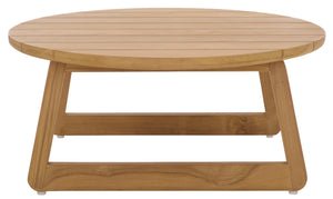 Safavieh Couture Gale Teak Outdoor Coffee Table, CPT2012