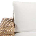 Safavieh Couture Margarita Wicker Patio Chair, CPT2101 - Natural / White