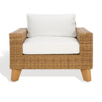 Safavieh Couture Margarita Wicker Patio Chair, CPT2101 - Natural / White
