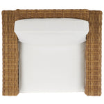 Safavieh Couture Margarita Wicker Patio Chair, CPT2101 - Natural / White