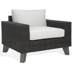 Safavieh Couture Margarita Wicker Patio Chair, CPT2101 - Dark Grey / White