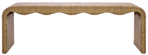 Safavieh Couture Lynsee Wicker Bench, CPT2113