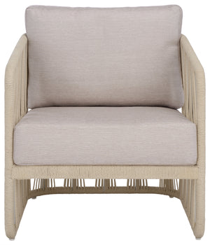 Safavieh Couture Franklyn Rope And Aluminum Patio Chair, CPT4014