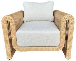 Safavieh Couture Cleandra Wicker Patio Chair, CPT4018