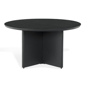 Safavieh Couture Capricio Aluminum 55" Outdoor Round Dining Table, CPT4034