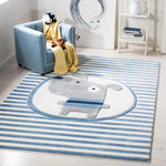 IVORY / BLUE