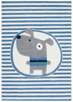 IVORY / BLUE
