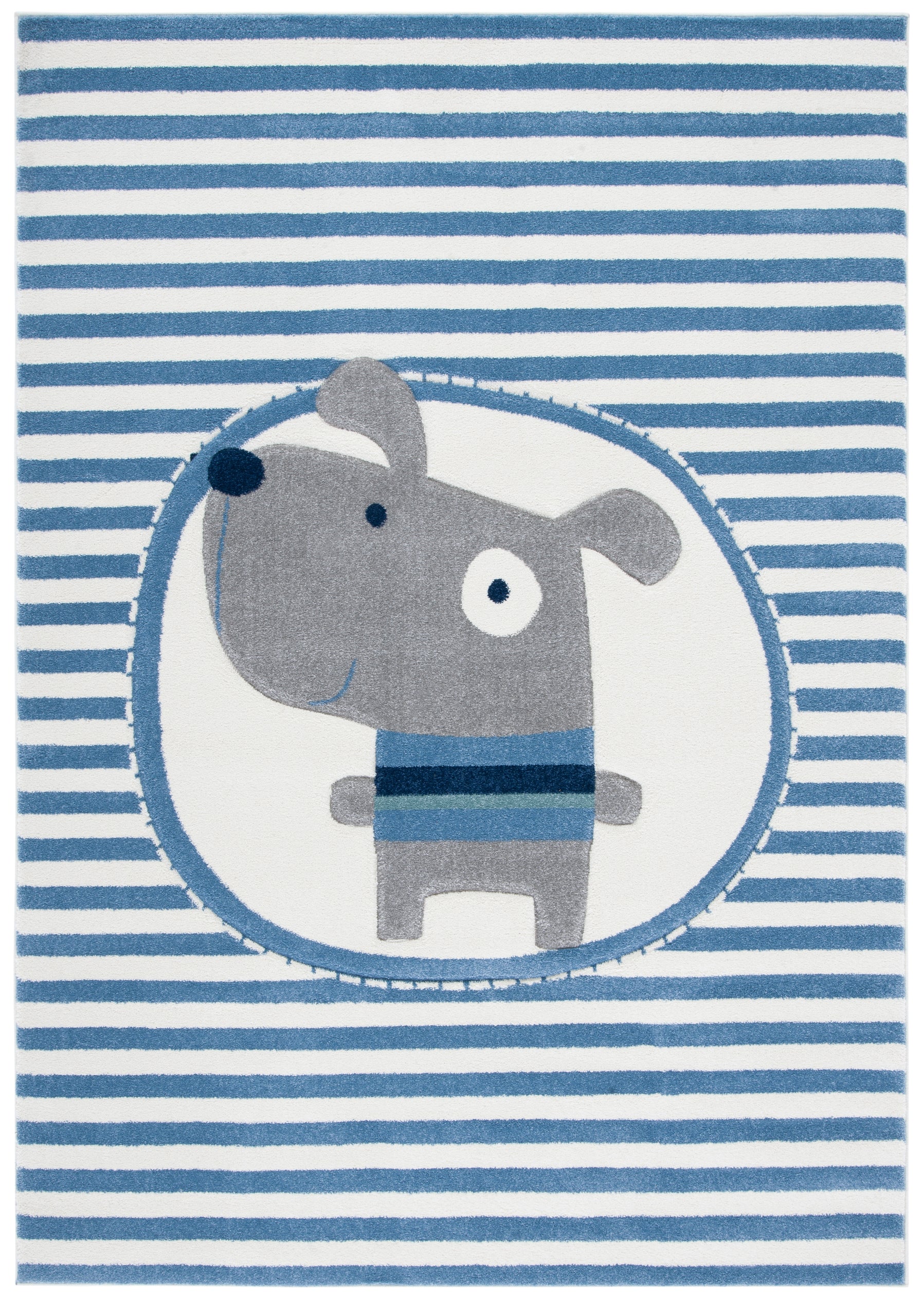 IVORY / BLUE