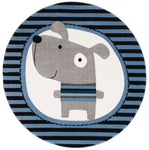 Safavieh Carousel Kids 126 Rug, CRK126 - Navy / Ivory