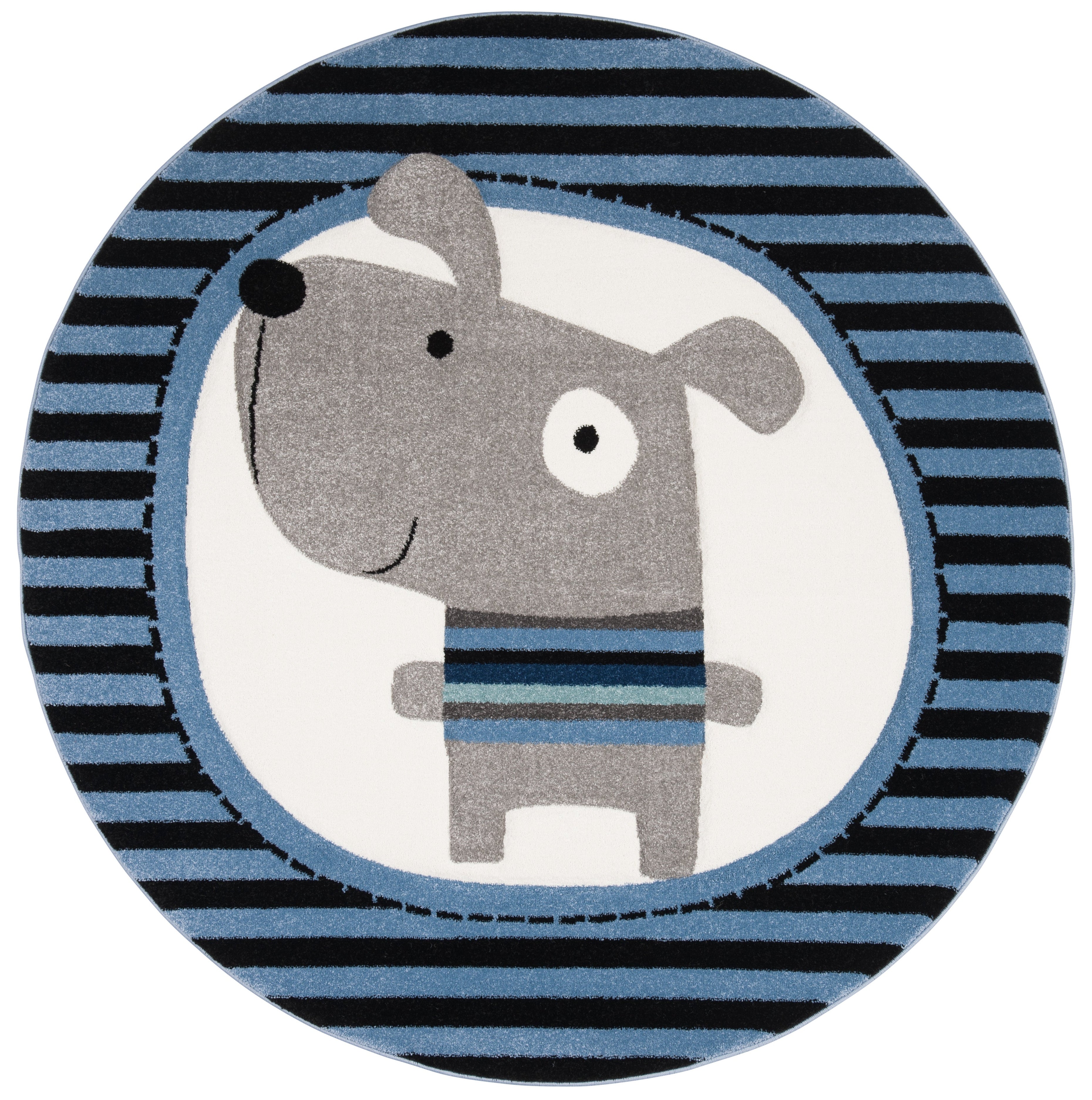 Safavieh Carousel Kids 126 Rug, CRK126 - Navy / Ivory