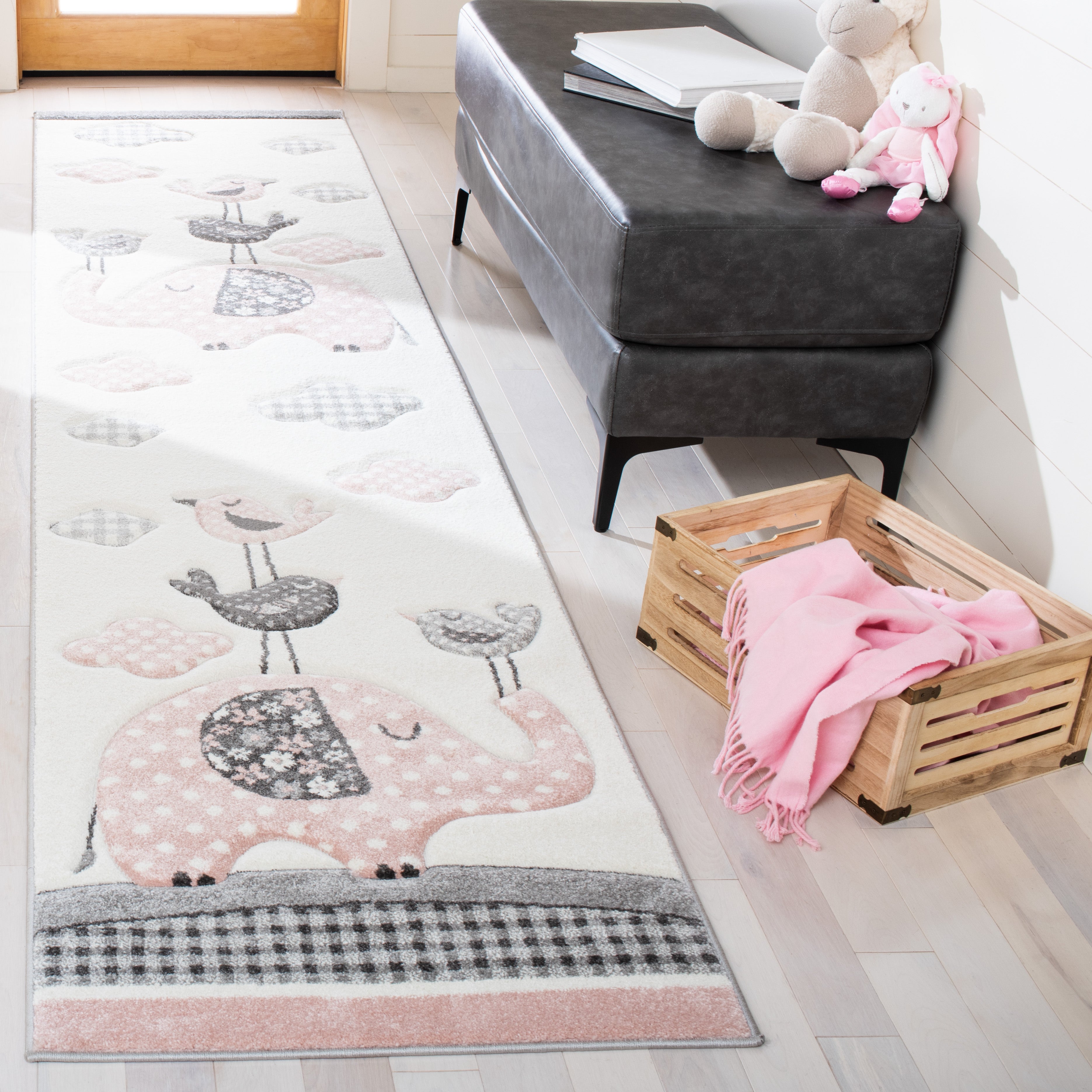 PINK / IVORY