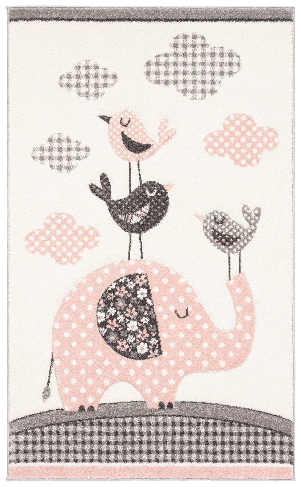 PINK / IVORY