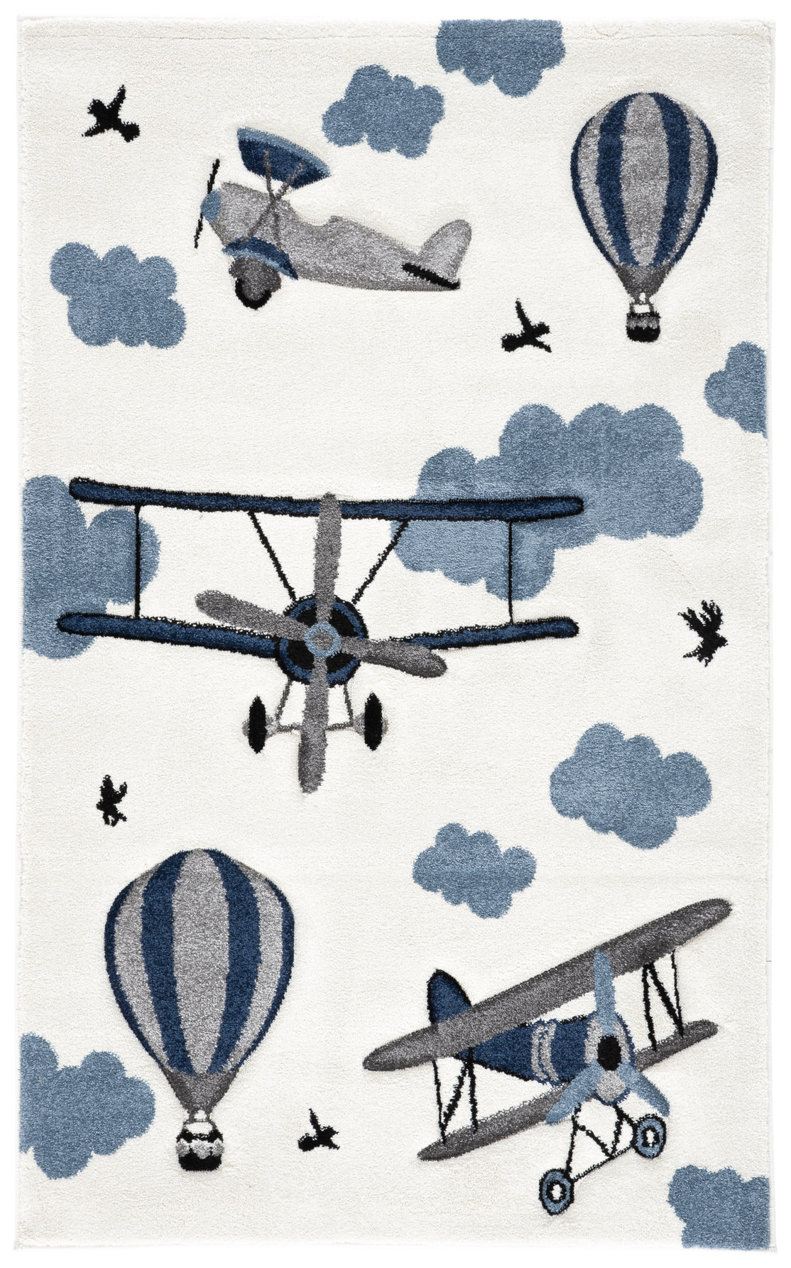IVORY / BLUE