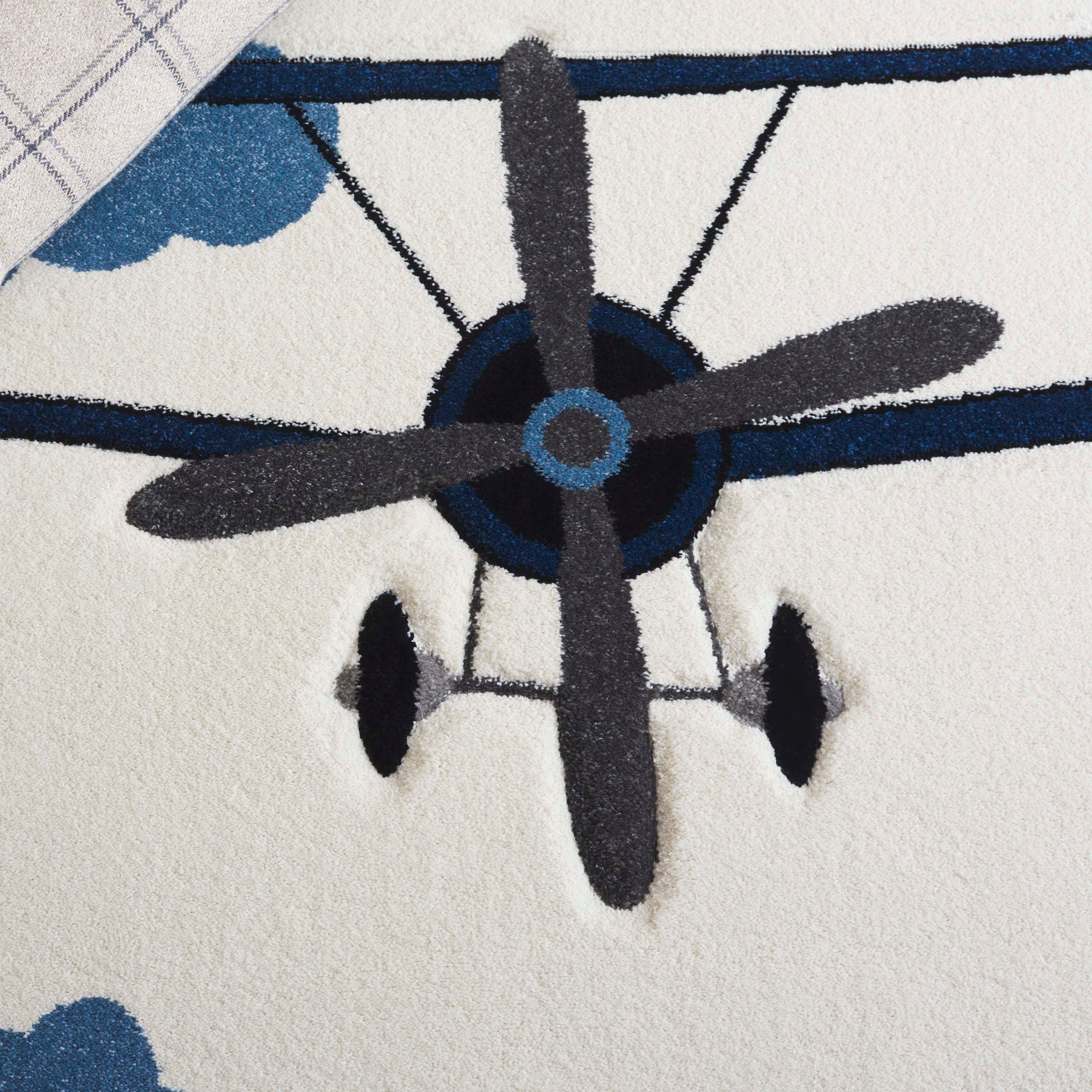 IVORY / BLUE