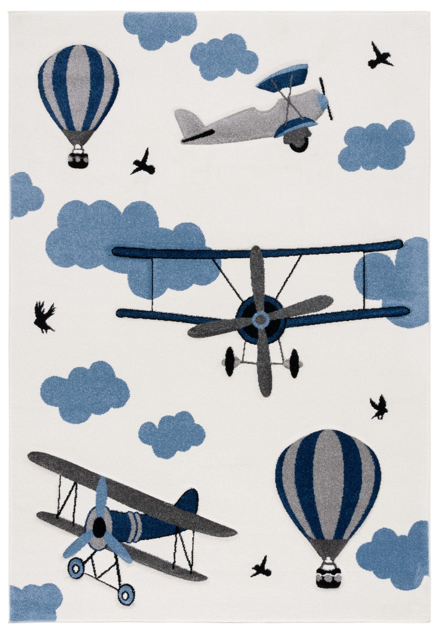 IVORY / BLUE