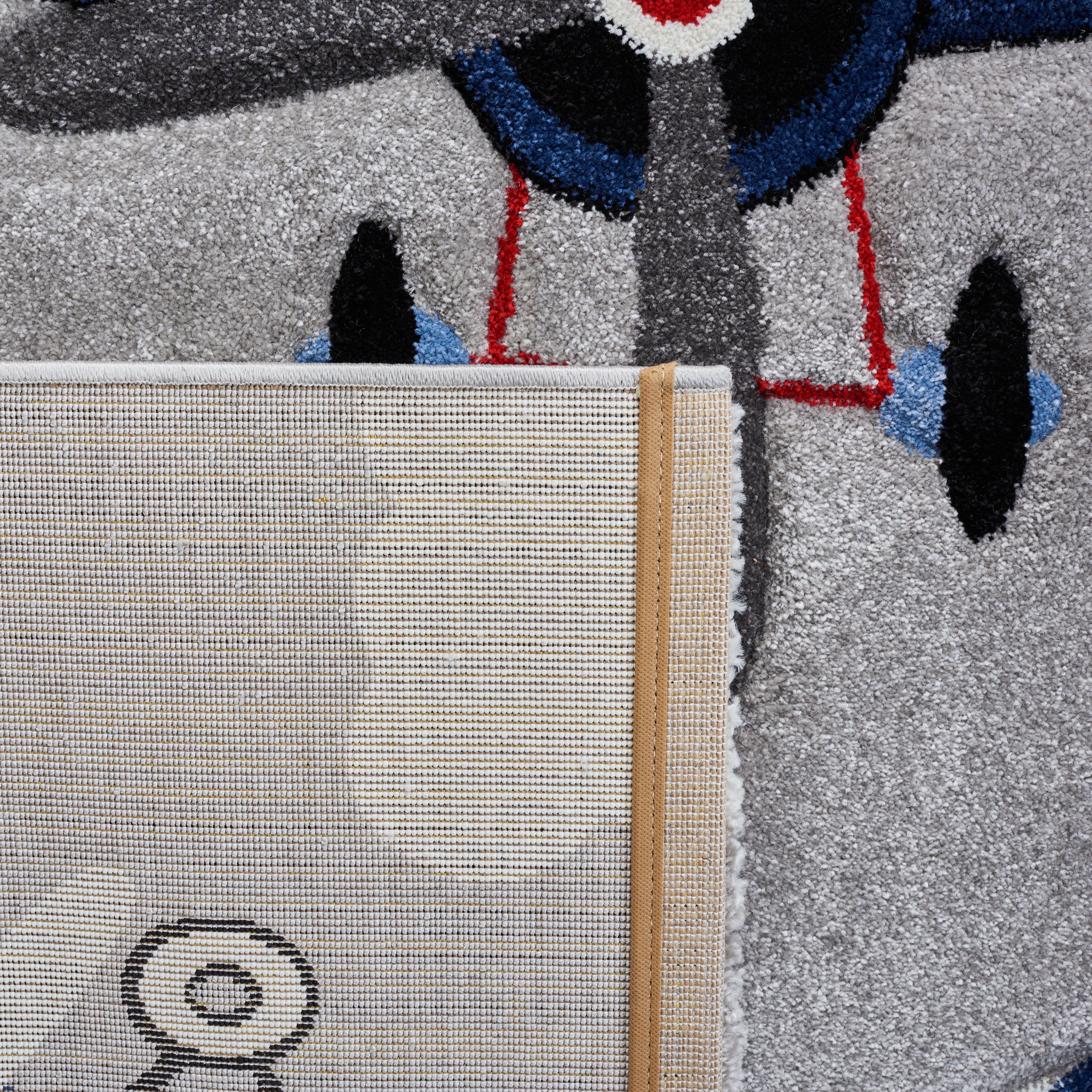 LIGHT GREY / RED