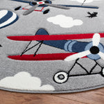 LIGHT GREY / RED