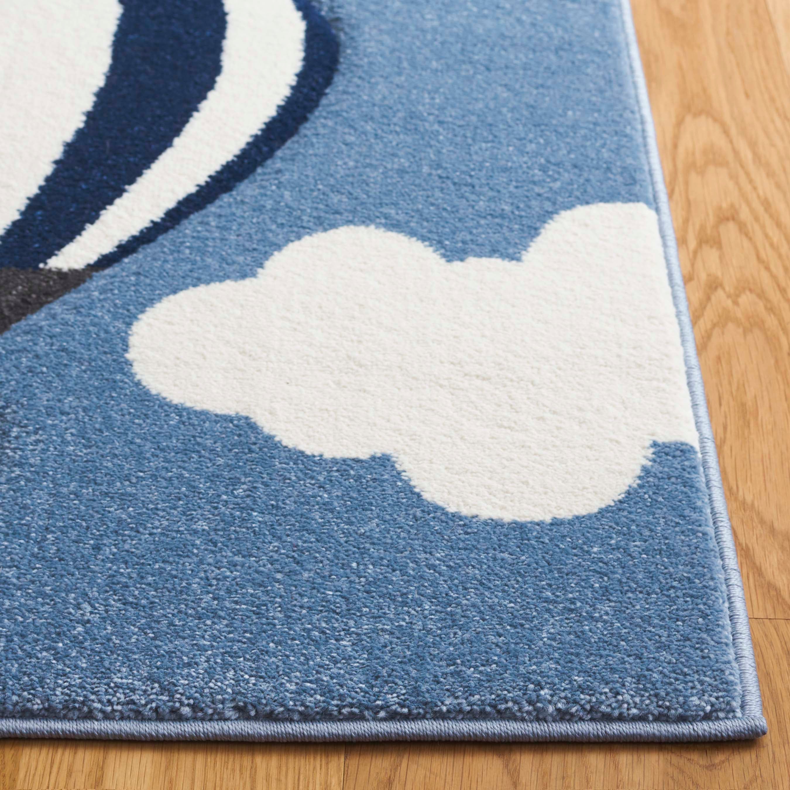 BLUE / IVORY