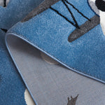 BLUE / IVORY