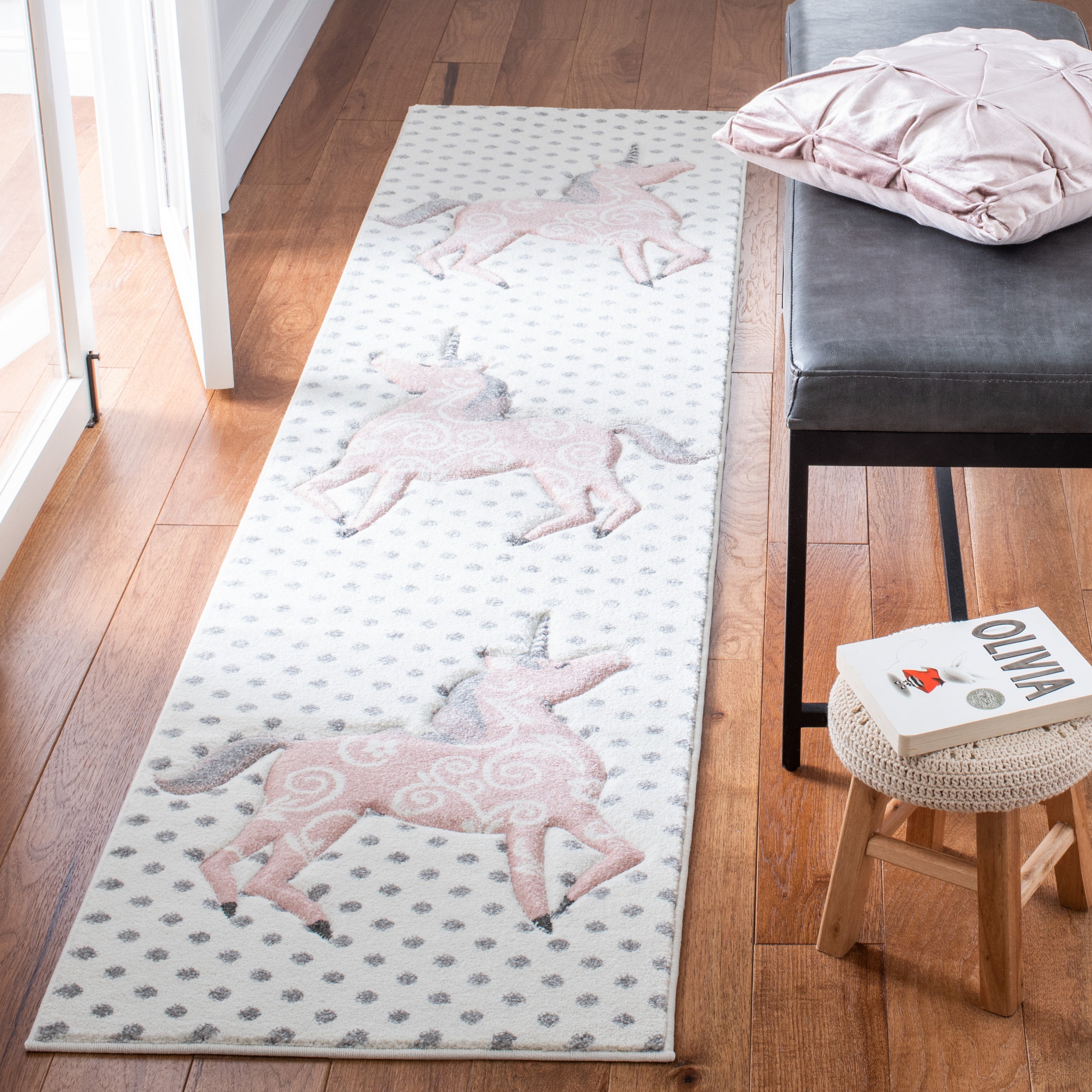 IVORY GREY / PINK