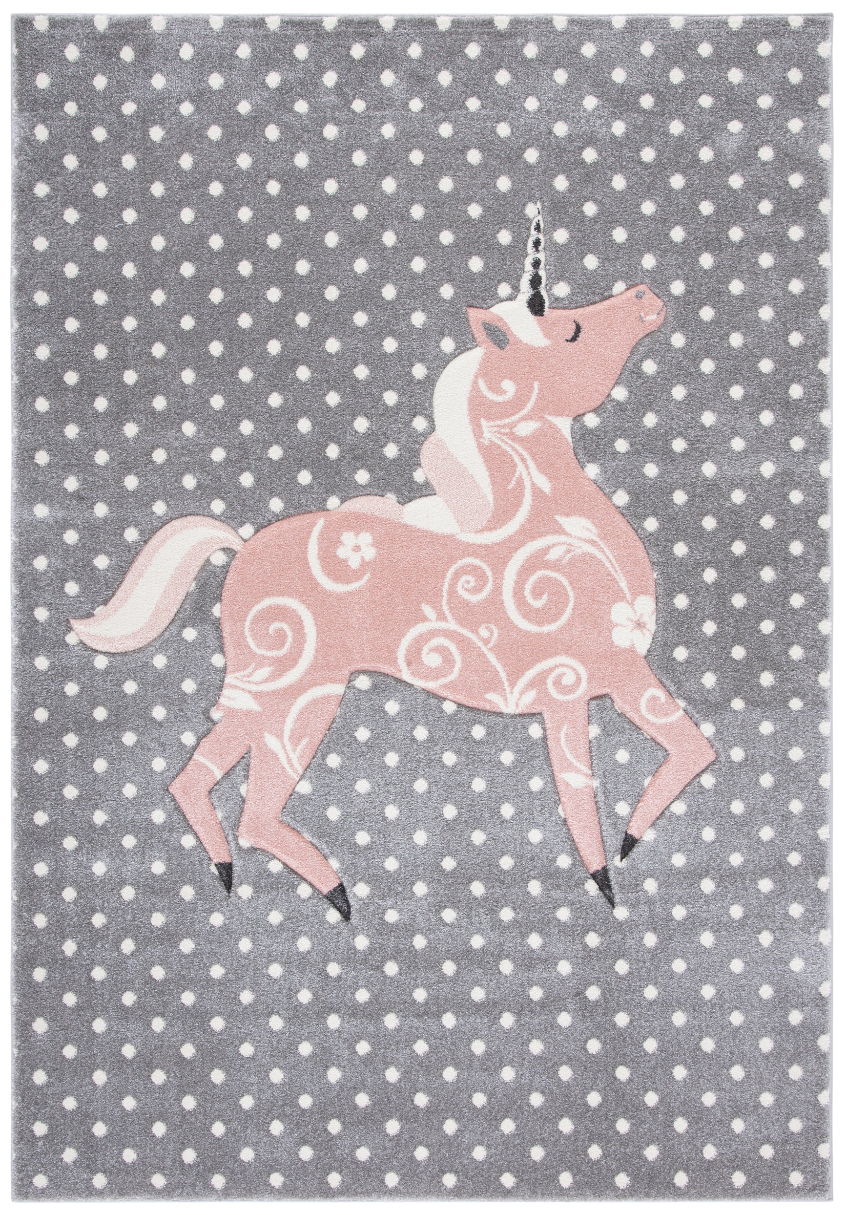 GREY/IVORY / PINK