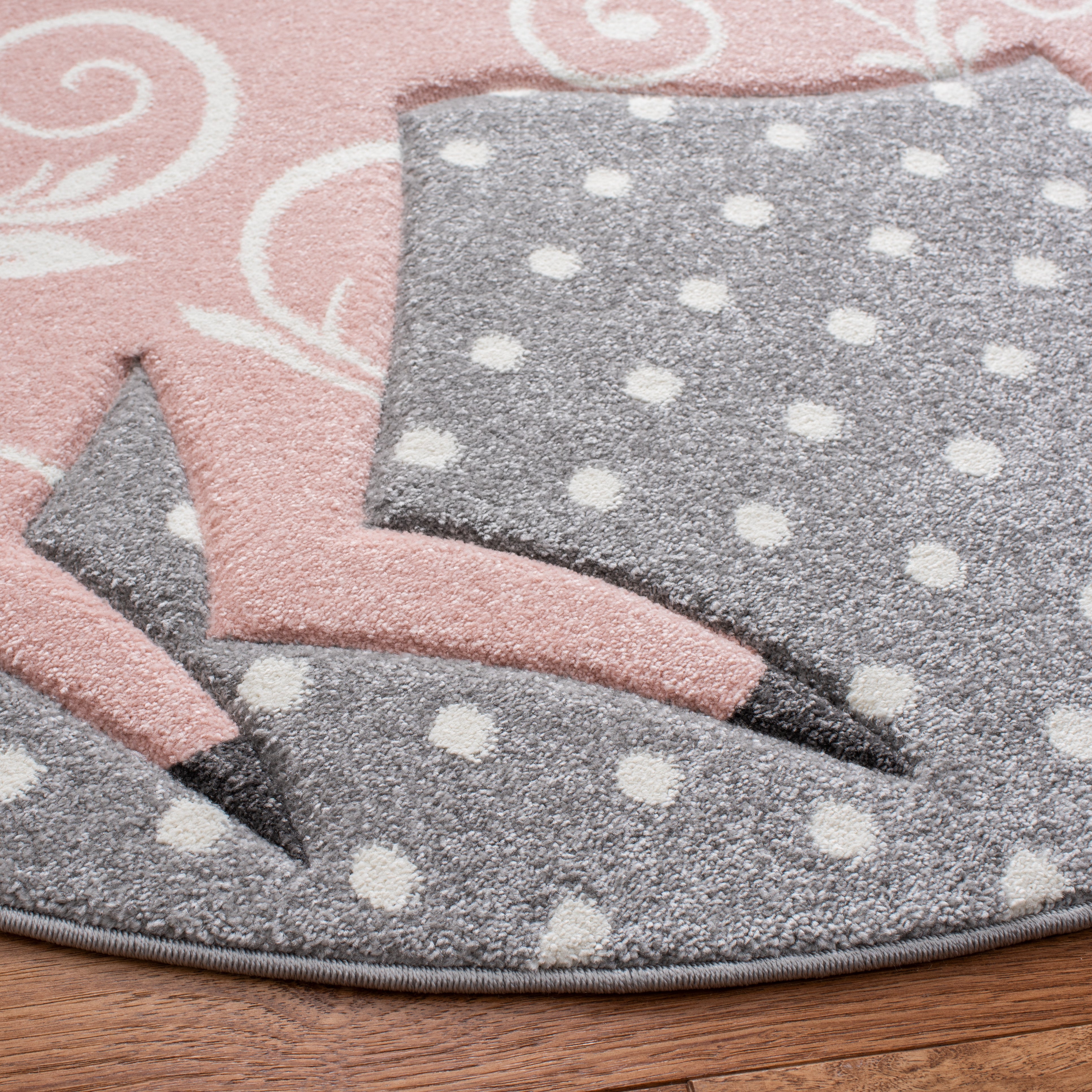 GREY/IVORY / PINK