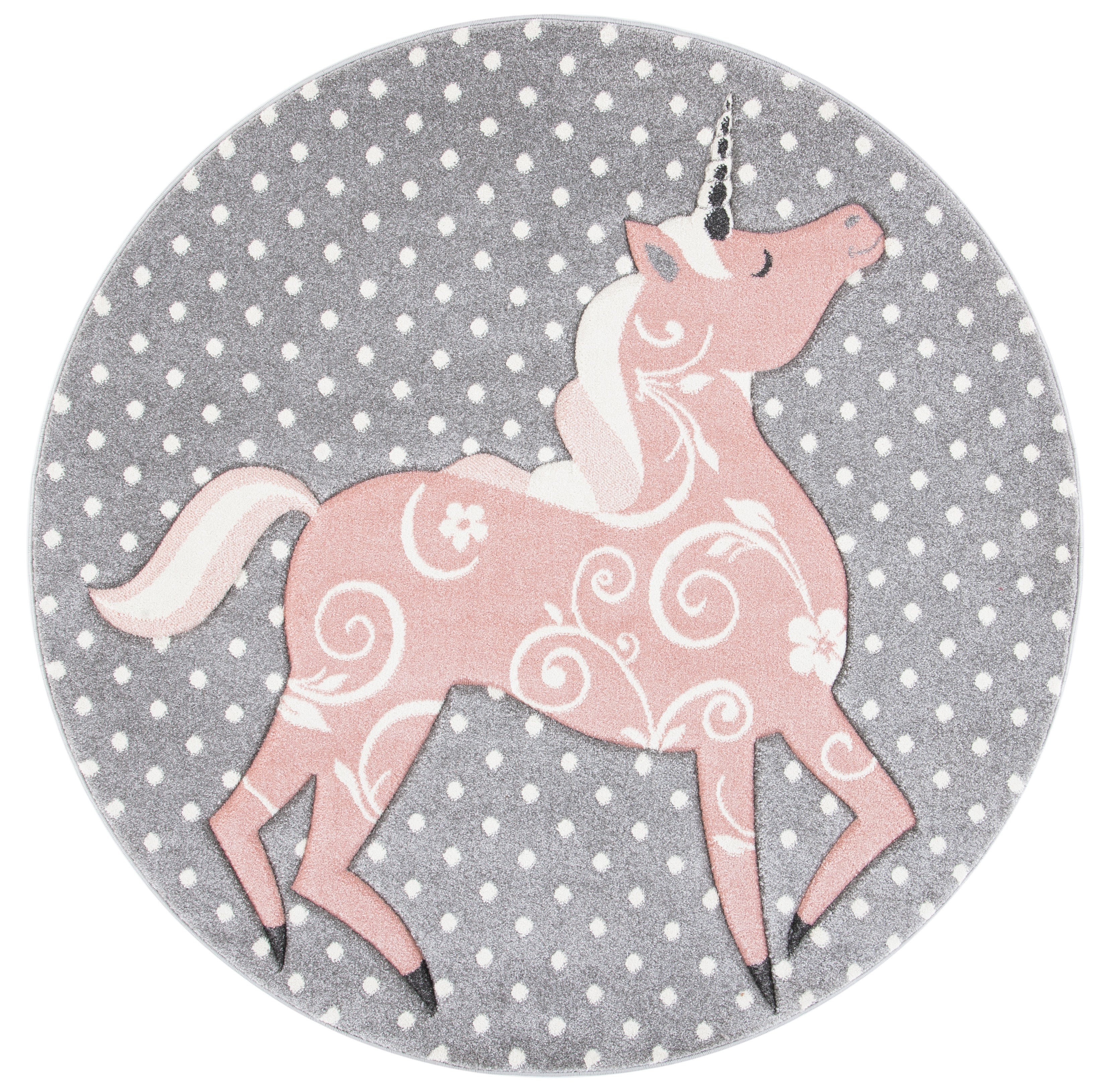 GREY/IVORY / PINK