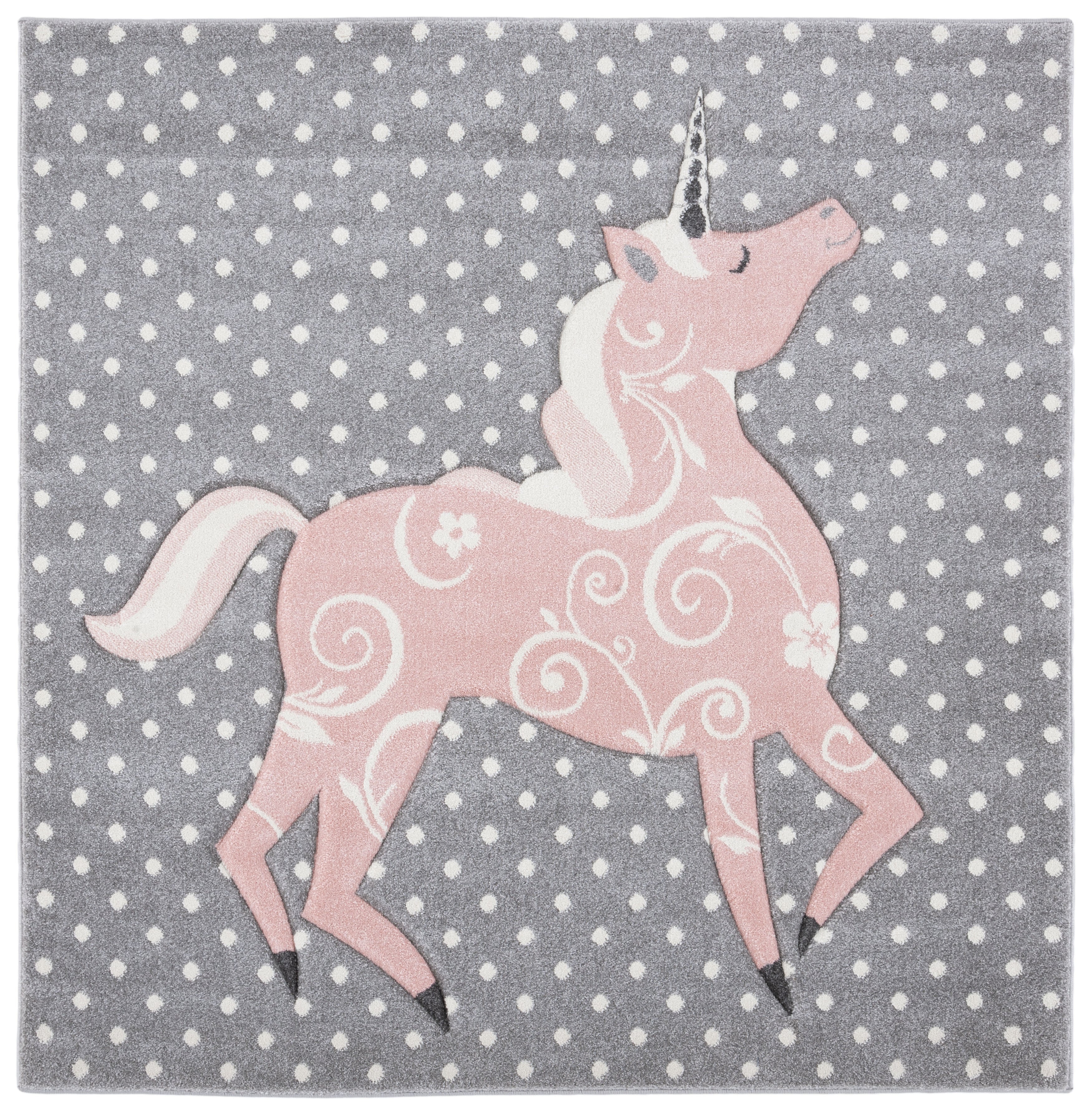 GREY/IVORY / PINK