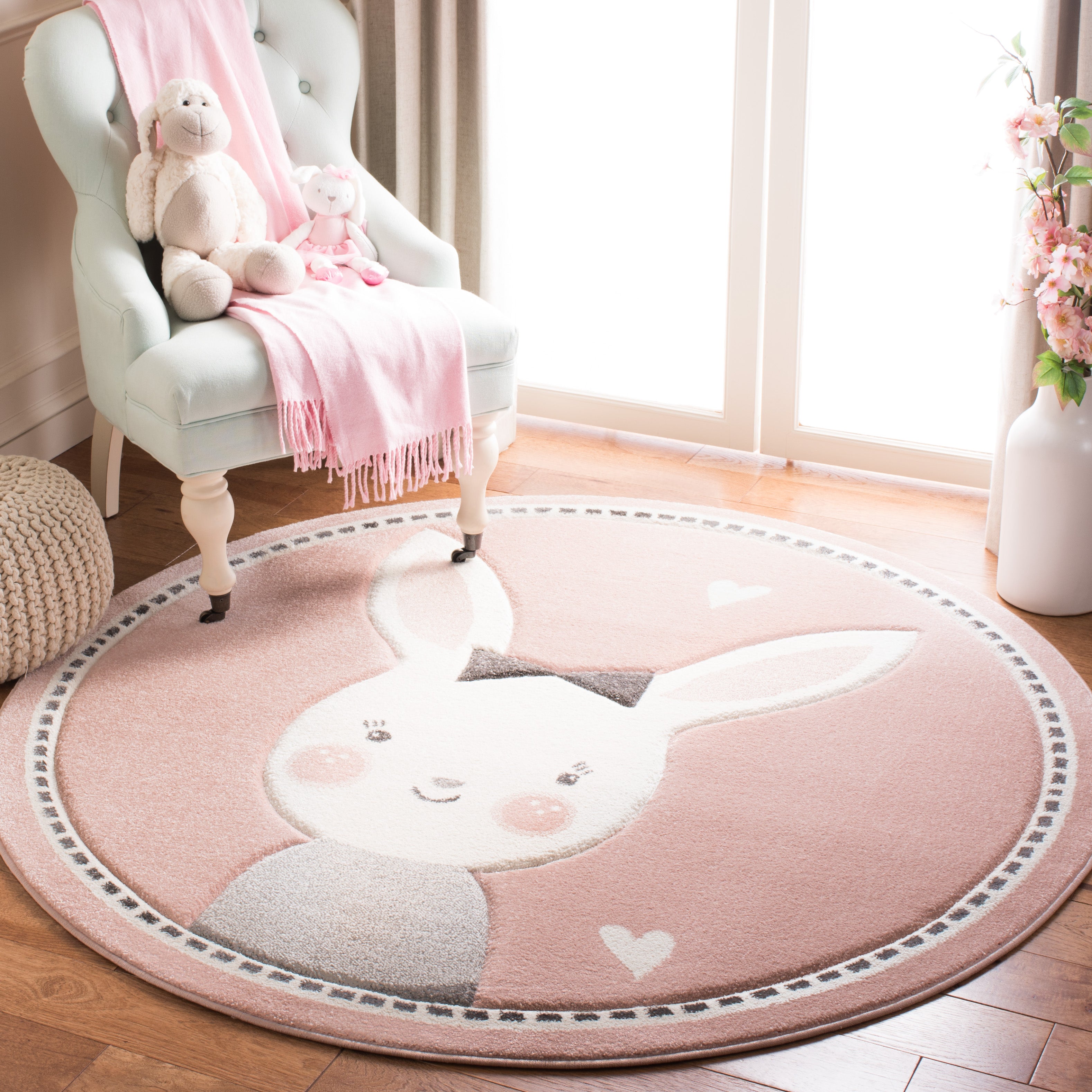 PINK / IVORY