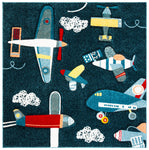 Safavieh Carousel Kids 167 Rug, CRK167 - Navy / Ivory