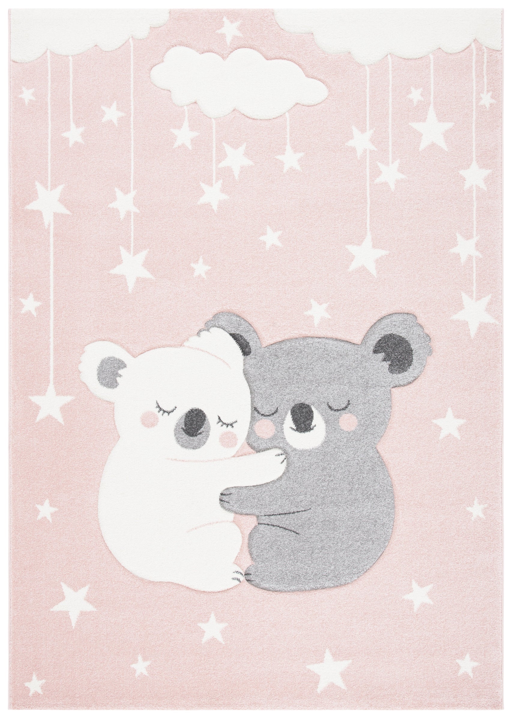 Safavieh Carousel Kids 195 Rug, CRK195 - Pink / White