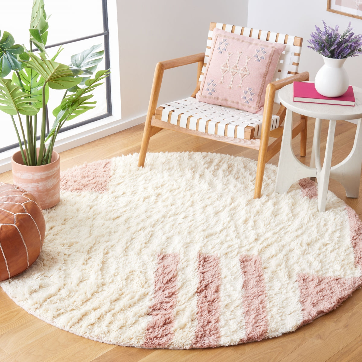 PINK / IVORY
