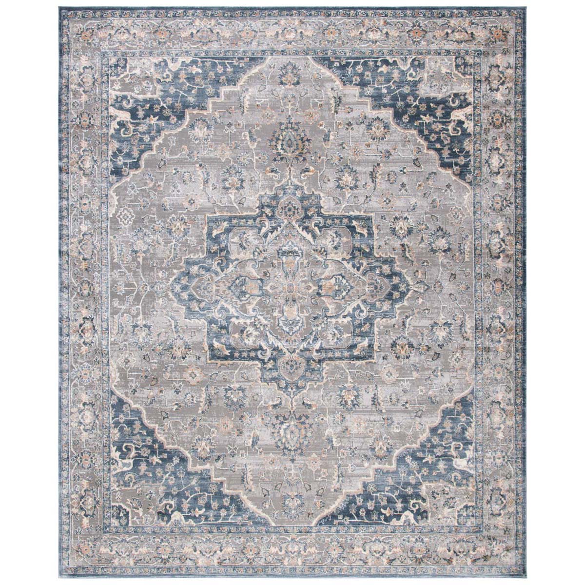 Safavieh Cosmopolitan 684 Rug, CSM684 - Cream / Blue