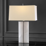 Safavieh Couture Natalee Marble Table Lamp, CTL1045 - Black / White