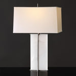 Safavieh Couture Natalee Marble Table Lamp, CTL1045 - Black / White