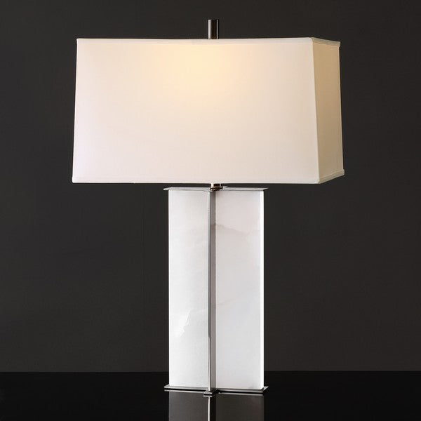 Safavieh Couture Natalee Marble Table Lamp, CTL1045 - Black / White